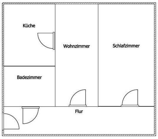 Gaestewohnung Weisswasser City Exteriér fotografie